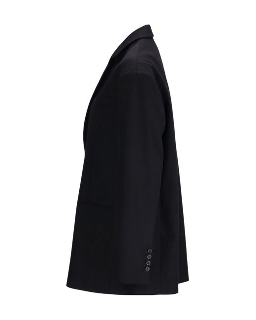 Frankie Shop Blue Gelso Oversized Blazer