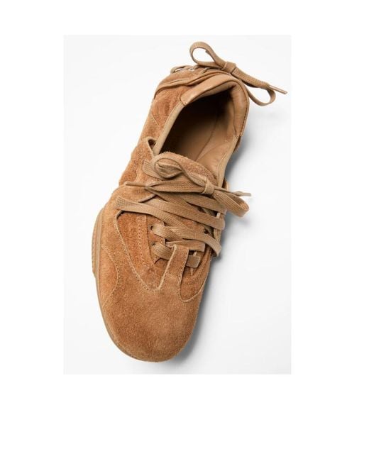 Acne Brown Lace-Up Shoes