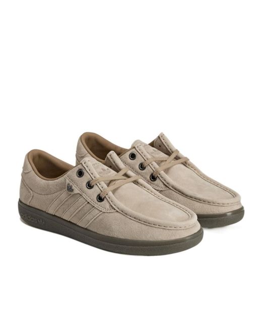 Adidas Gray Originals Punstock Spzl Lace-Up Sneakers for men