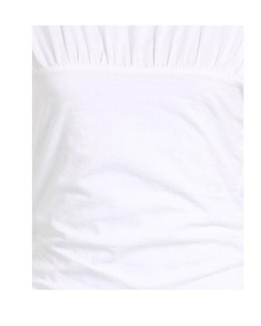 Rag & Bone White Sleeveless Round-Neck Top