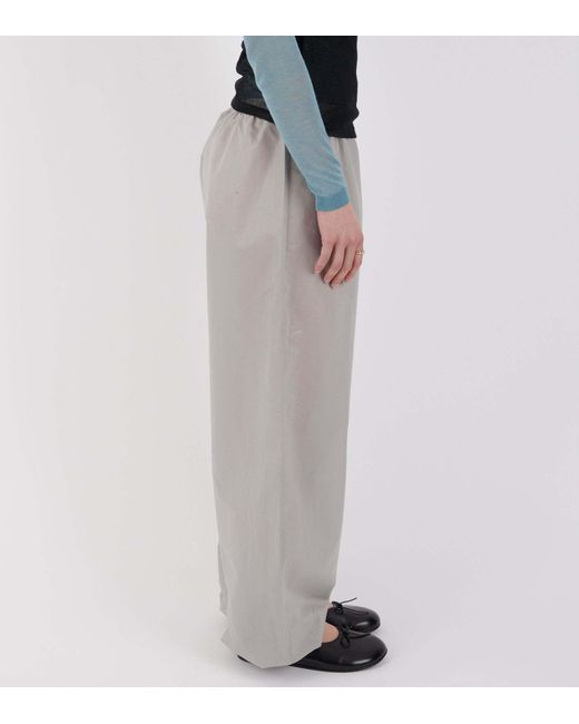 Paloma Wool Gray Elastic Waist Casual Pants