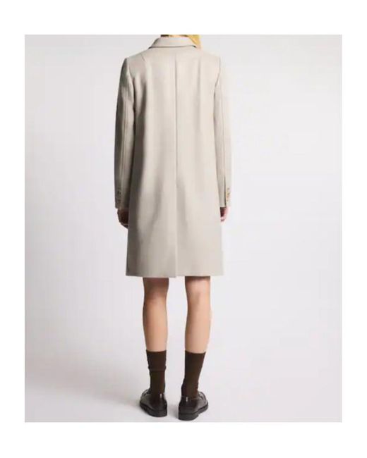 Fay Natural Double-Breasted Coat