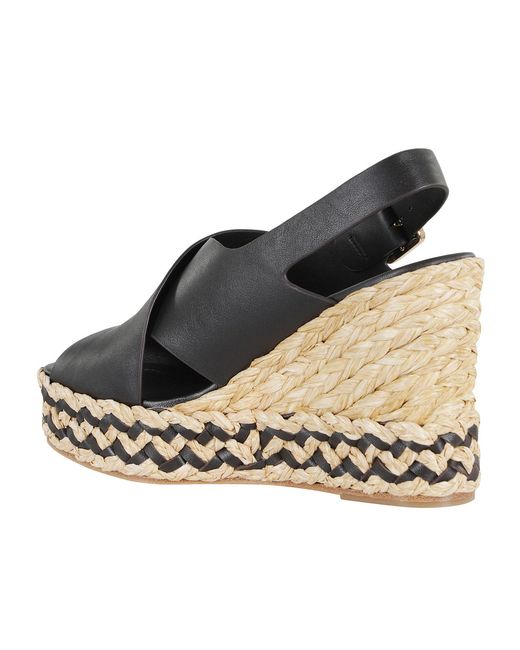 Paloma Barceló Brown Paloma Barceló Oda Wedge Heeled Sandals
