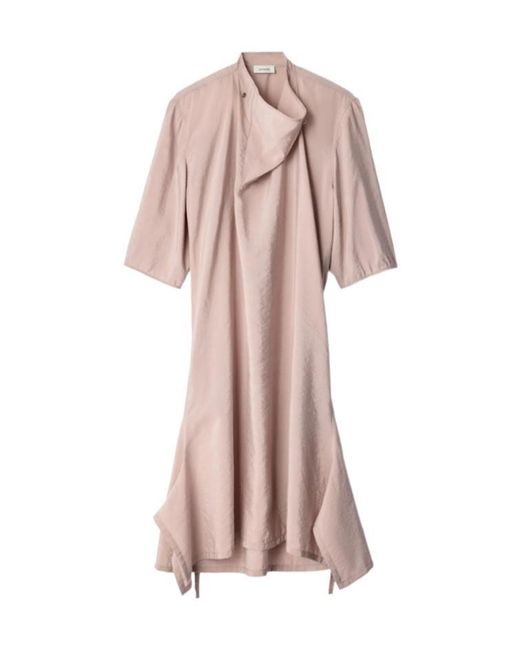 Lemaire Pink Pleated Dress