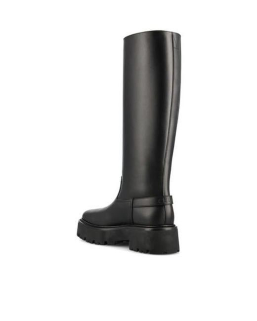 Céline Black Bulky High Boot