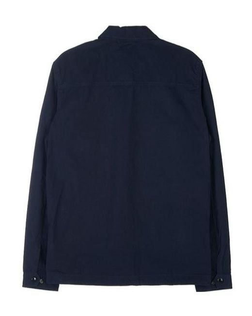 C P Company Blue Long Sleeve Casual Jacket for men