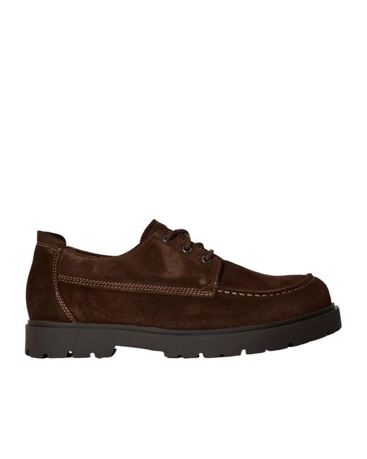 Birkenstock Brown Highwood Moc Derby Shoes for men