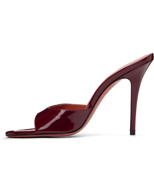 AMINA MUADDI Purple Elodie 105 High-Heeled Sandals