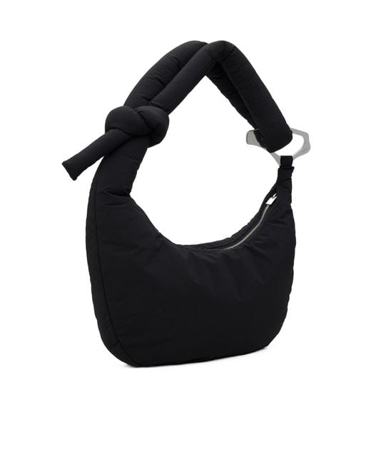 HELIOT EMIL Black Attache Shoulder Bag for men