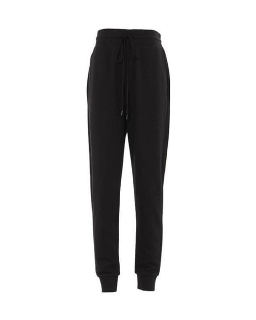 Moschino Black Printed Casual Pants