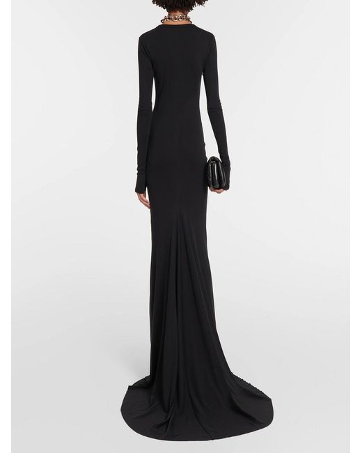 Ann Demeulemeester Black Jesse Long-Sleeved Dress
