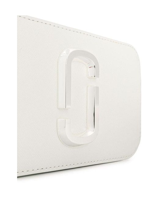 Marc Jacobs White Camera Strap Bag
