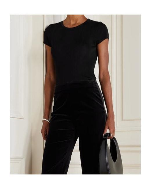 Posse Black Crew Neck T-Shirt