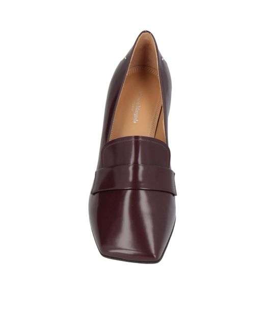 Maison Margiela Purple Glossy High Heels