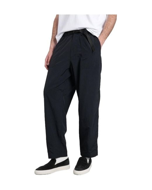 Maison Kitsuné Black Maison Kitsuné Drawstring Relaxed Pants for men