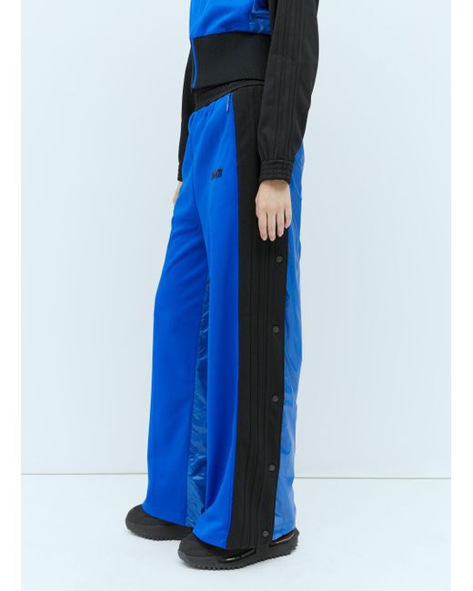 Moncler Blue X Adidas Originals Logo Casual Pants
