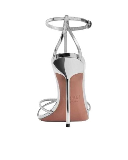 Paris Texas White Stiletto-Heeled Sandals