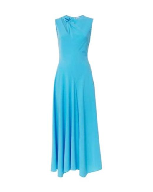 Roksanda Blue Alma Crêpe Midi Dress
