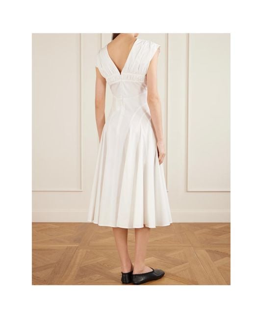 Proenza Schouler White Manoela Midi Dress