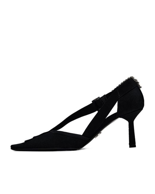 Prada Black Versatile Minimalist Stiletto Heels