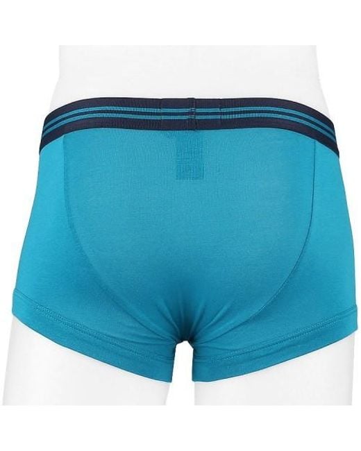Emporio Armani Blue Three-Piece Suit Of Logo Underwear for men