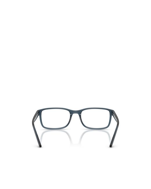 Prada Linea Rossa White Prada Eyewear Rectangular Frame Glasses for men