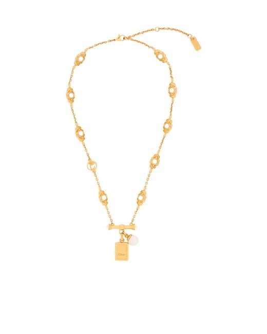 Chloé Metallic Chloé Classy Necklace