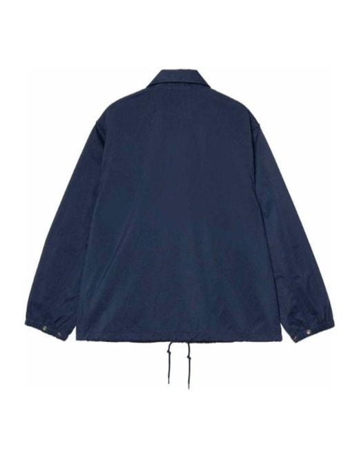 Carhartt Blue Eightynine Coach Jacket for men
