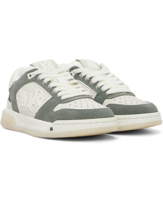 Amiri Multicolor Embossed Logo Sneakers