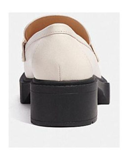 COACH Natural Loafers
