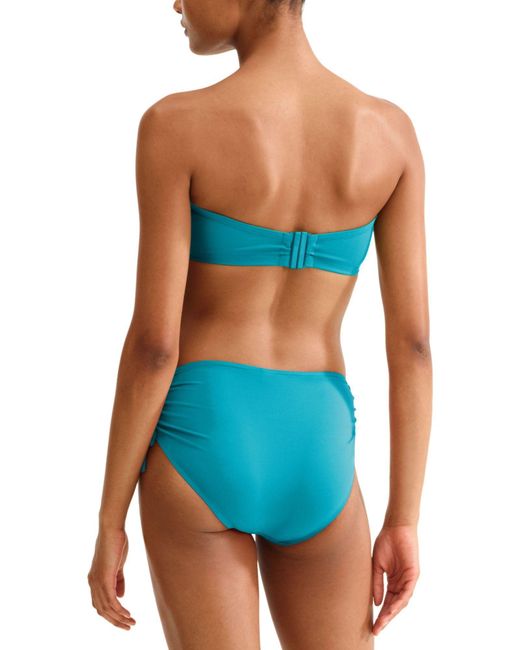 Eres Blue Highwaisted Onepiece Swimsuit
