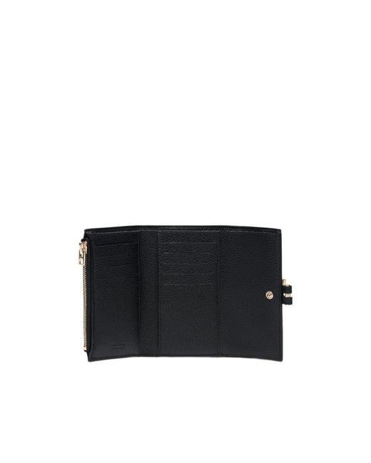 Tom Ford Black Logo Strap Wallet