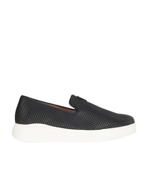 Giuseppe Zanotti Black Logo Casual Shoes for men