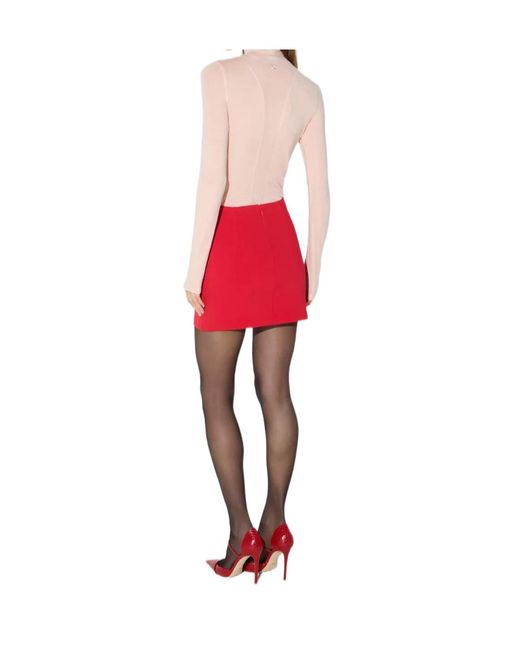 Elisabetta Franchi Pink Turtleneck Top