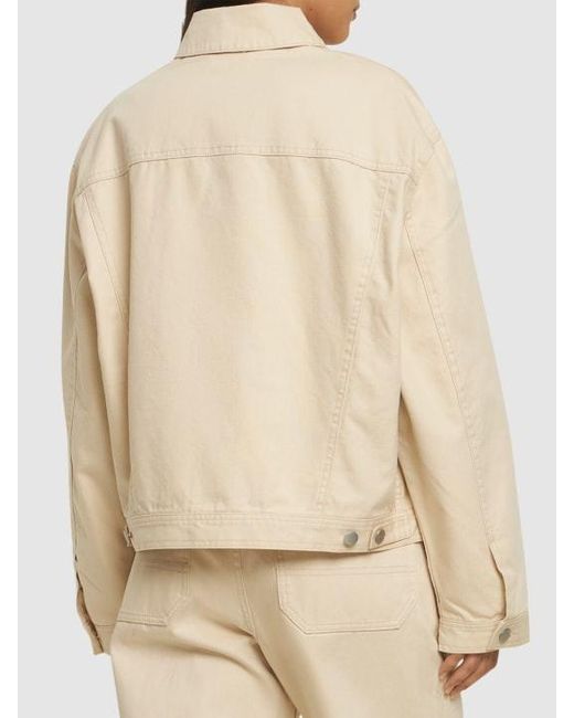 Acne Natural Belt-Loop Casual Pants