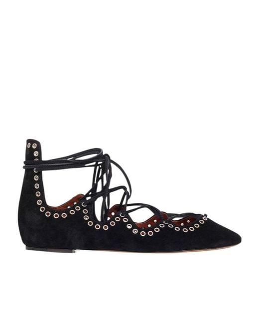 Isabel Marant Black Leo Strap Sandal