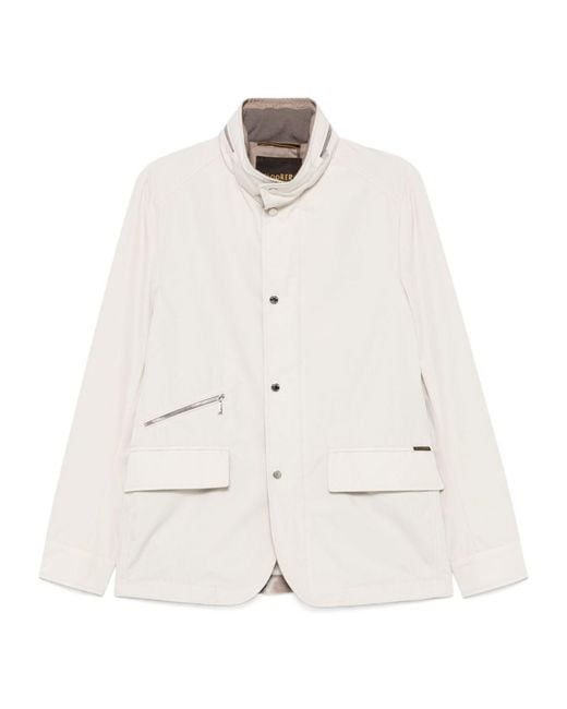 Moorer White Sten-At Jacket for men