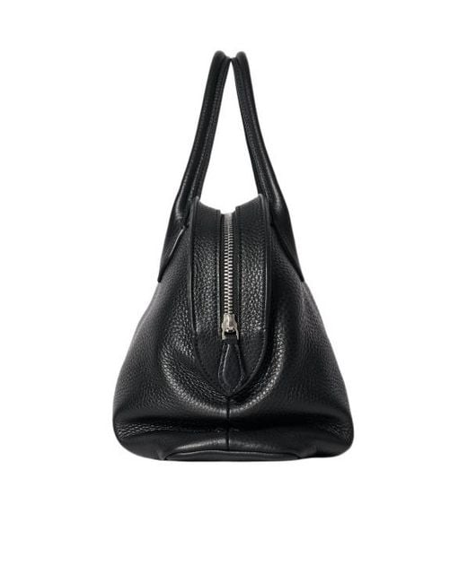 The Row Black Agnes 12 Bag