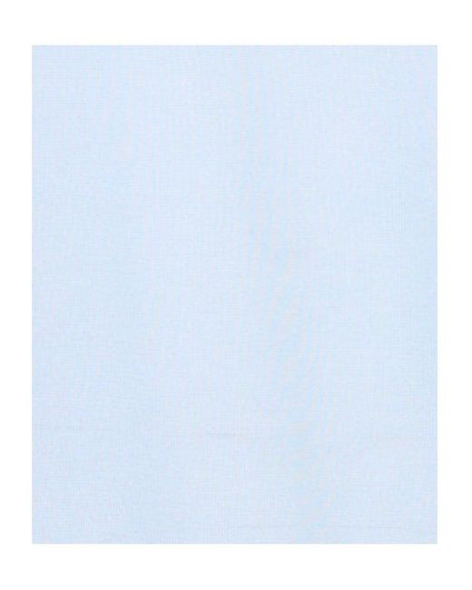 Canali Blue Long-Sleeved Knitted Pullover for men
