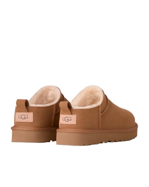 Ugg Brown Classic Micro Sandals