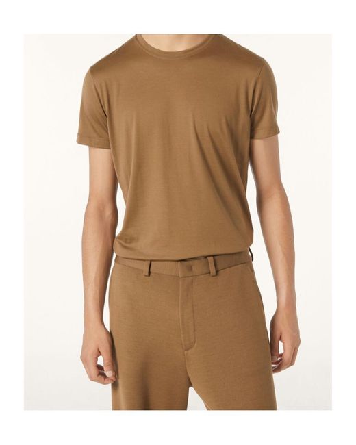 Loro Piana Brown The Gift Of Kings Kim T-Shirt for men