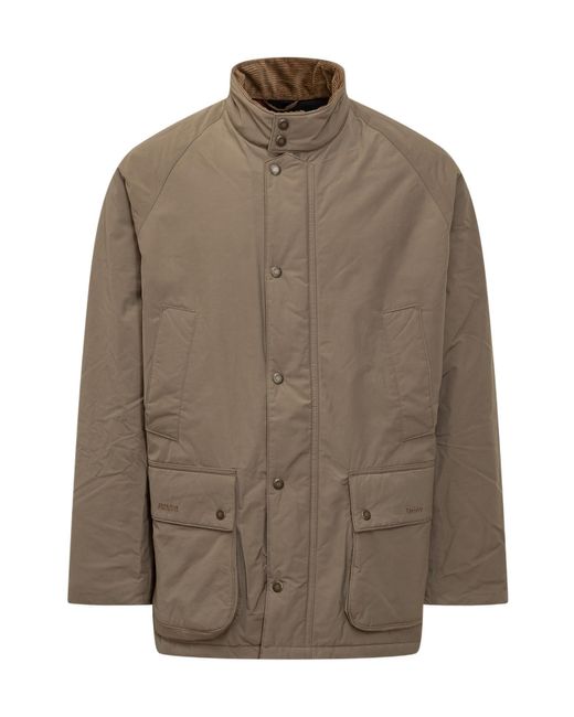 Barbour Brown X Baracuta Oversized Bedale Waxed Jacket for men