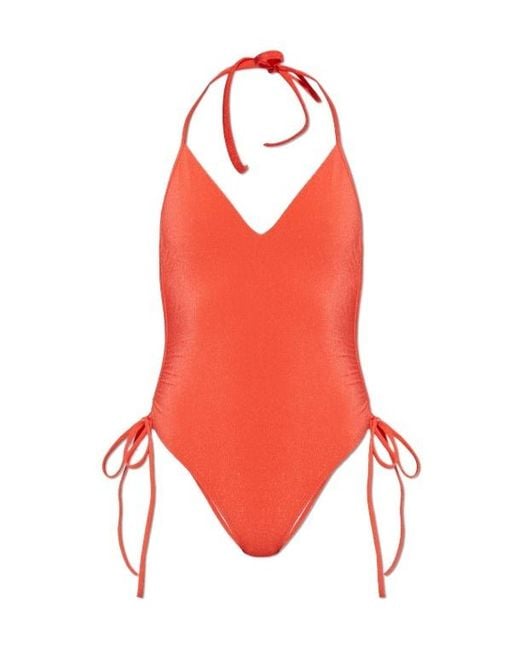 Balmain Red One-Piece