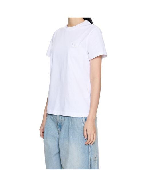 Wooyoungmi White Short-Sleeved T-Shirt