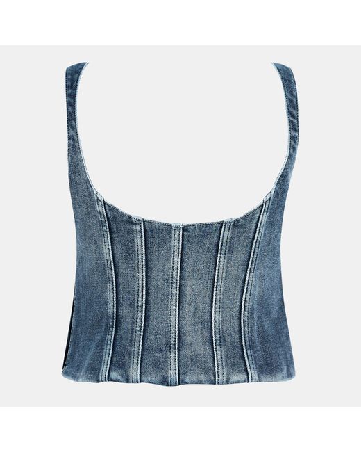 Off-White c/o Virgil Abloh Blue Camisole Top