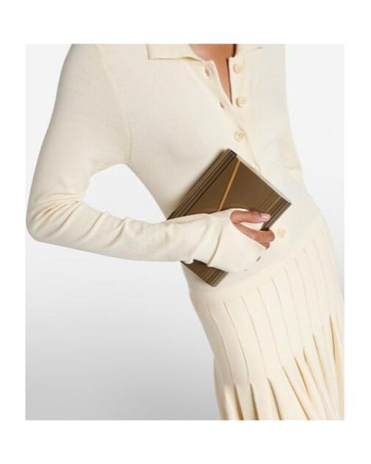 Altuzarra Natural Delorme Polo Dress