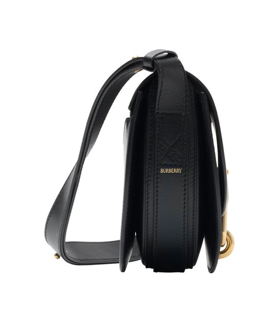 Burberry Black Small Bridle Bag