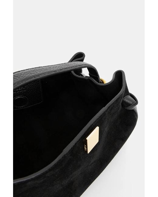 Yuzefi Black Gyoza Shoulder Bag