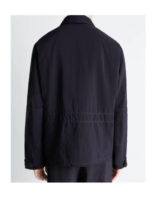 Lemaire Blue 3D Pocket Jacket for men