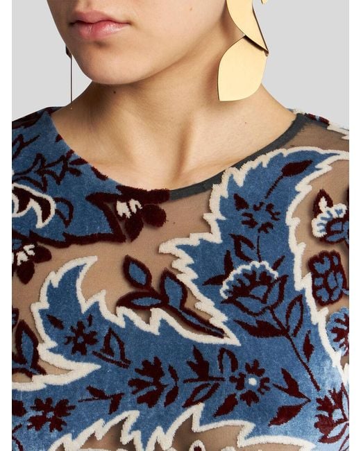 Etro Blue Top